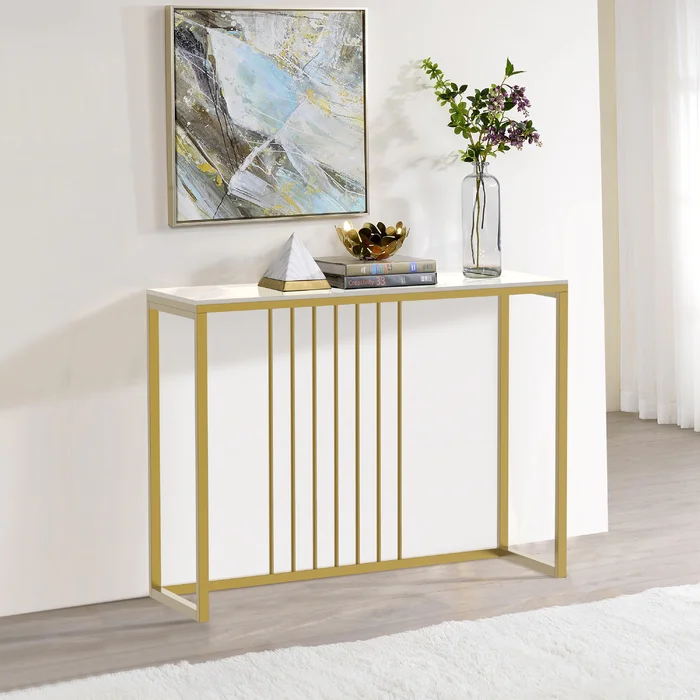 crafttingshop golden-metallic-rectangular-shaped-designer-console-tabl-MT12_3